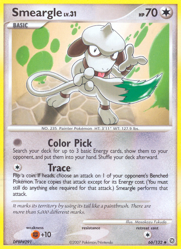 Smeargle (66/132) [Diamond & Pearl: Secret Wonders] | Fandemonia Ltd