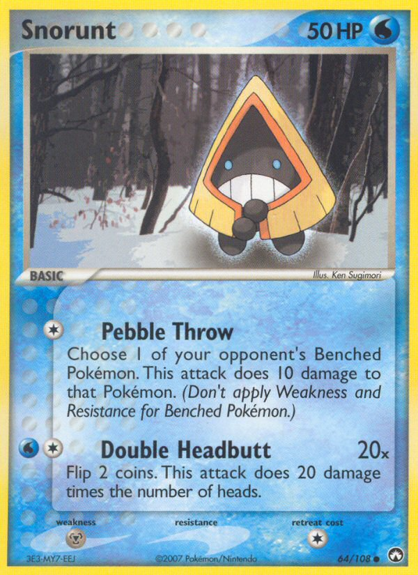 Snorunt (64/108) [EX: Power Keepers] | Fandemonia Ltd