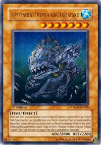 Superancient Deepsea King Coelacanth [PTDN-EN034] Ultra Rare | Fandemonia Ltd