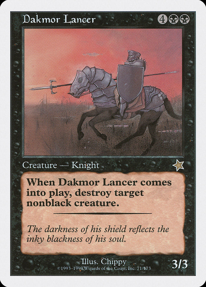 Dakmor Lancer [Starter 1999] | Fandemonia Ltd