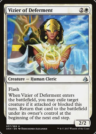 Vizier of Deferment [Amonkhet] | Fandemonia Ltd