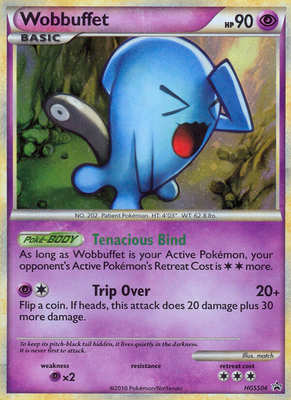 Wobbuffet (HGSS04) [HeartGold & SoulSilver: Black Star Promos] | Fandemonia Ltd