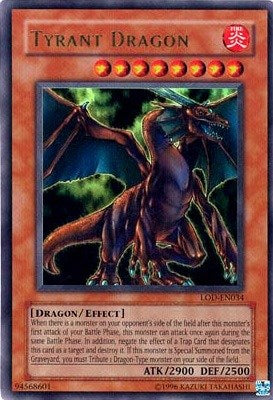 Tyrant Dragon [LOD-EN034] Ultra Rare | Fandemonia Ltd