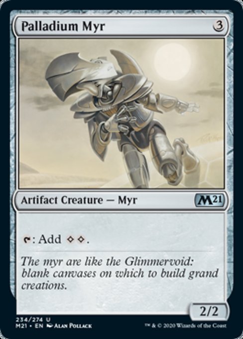 Palladium Myr [Core Set 2021] | Fandemonia Ltd