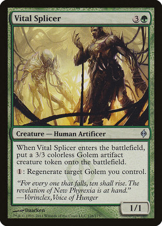 Vital Splicer [New Phyrexia] | Fandemonia Ltd