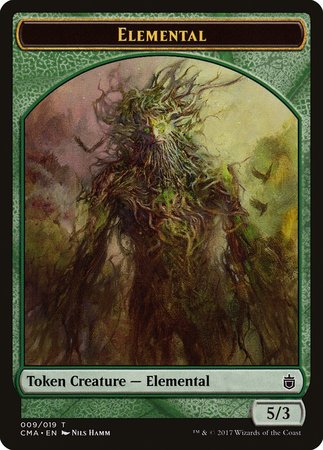 Elemental Token (009) [Commander Anthology Tokens] | Fandemonia Ltd