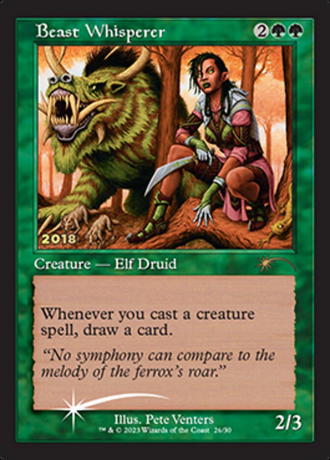 Beast Whisperer [30th Anniversary Promos] | Fandemonia Ltd