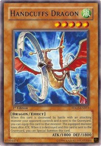 Handcuffs Dragon [TDGS-EN013] Rare | Fandemonia Ltd