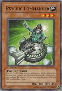 Psychic Commander [TDGS-EN020] Common | Fandemonia Ltd