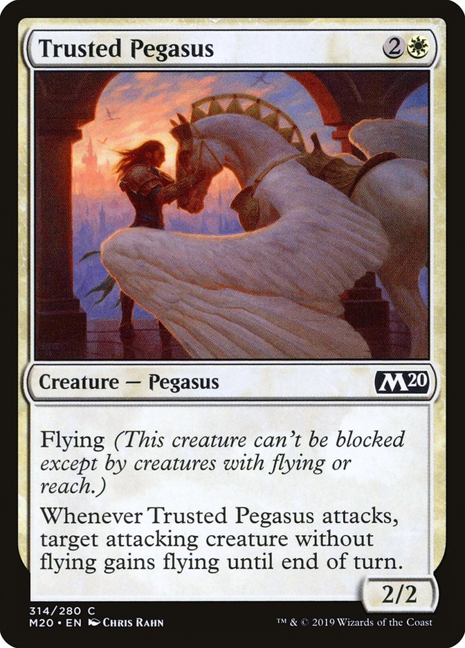 Trusted Pegasus [Core Set 2020] | Fandemonia Ltd