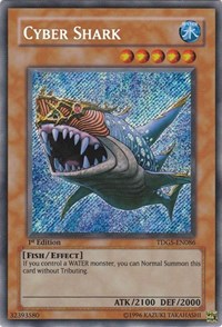 Cyber Shark [TDGS-EN086] Secret Rare | Fandemonia Ltd