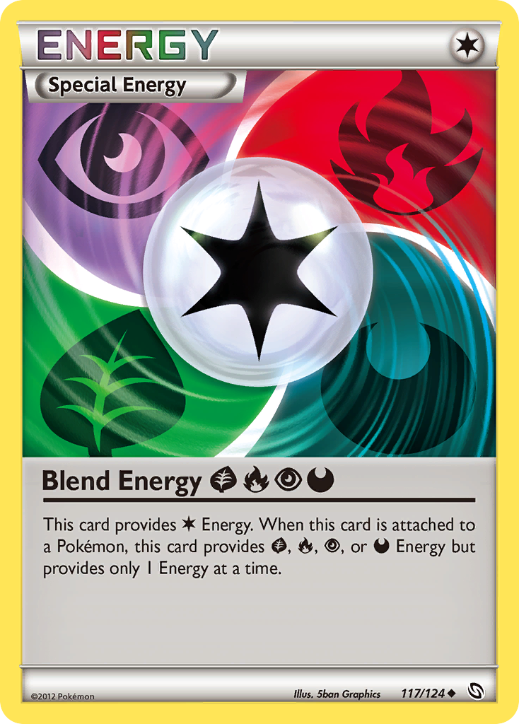 Blend Energy GrassFirePsychicDarkness (117/124) [Black & White: Dragons Exalted] | Fandemonia Ltd