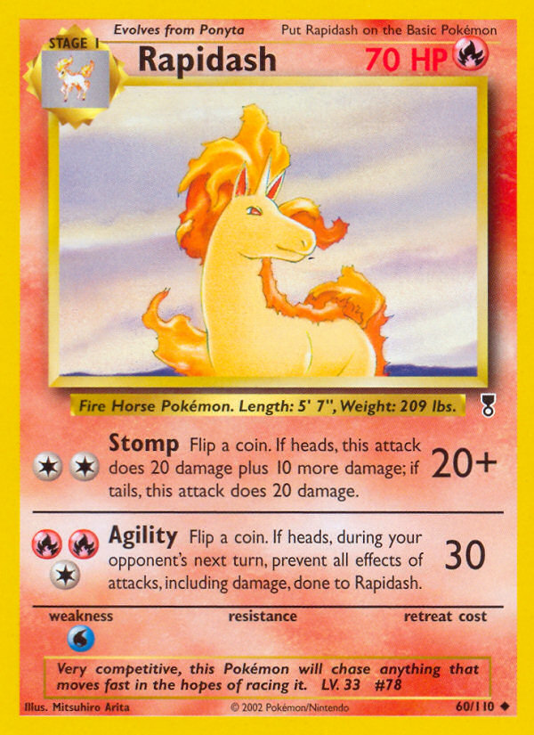 Rapidash (60/110) [Legendary Collection] | Fandemonia Ltd