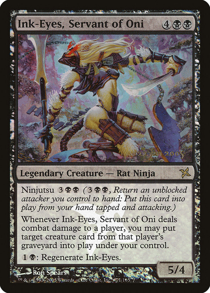 Ink-Eyes, Servant of Oni [Betrayers of Kamigawa Promos] | Fandemonia Ltd