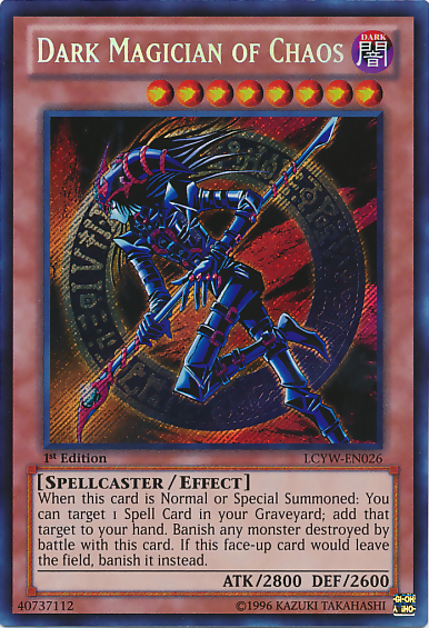 Dark Magician of Chaos [LCYW-EN026] Secret Rare | Fandemonia Ltd