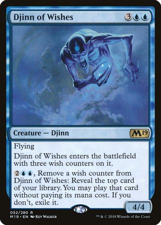 Djinn of Wishes [Core Set 2019] | Fandemonia Ltd