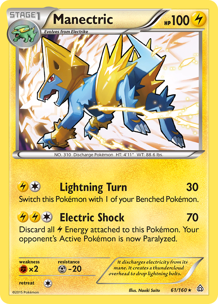 Manectric (61/160) [XY: Primal Clash] | Fandemonia Ltd