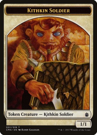 Kithkin Soldier Token (001) [Commander Anthology Tokens] | Fandemonia Ltd