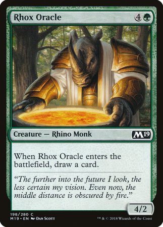 Rhox Oracle [Core Set 2019] | Fandemonia Ltd