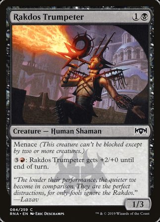 Rakdos Trumpeter [Ravnica Allegiance] | Fandemonia Ltd