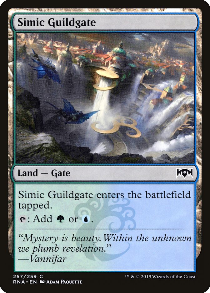 Simic Guildgate (257/259) [Ravnica Allegiance] | Fandemonia Ltd