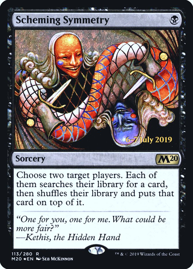 Scheming Symmetry  [Core Set 2020 Prerelease Promos] | Fandemonia Ltd