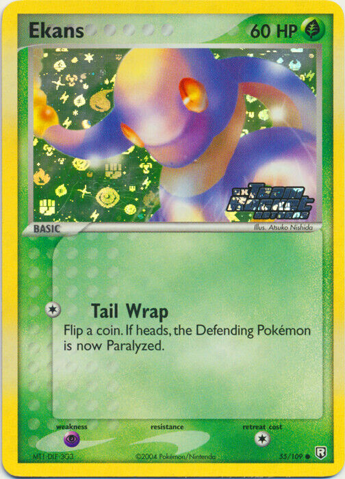 Ekans (55/109) (Stamped) [EX: Team Rocket Returns] | Fandemonia Ltd