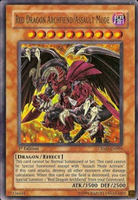 Red Dragon Archfiend/Assault Mode [CRMS-EN004] Ultra Rare | Fandemonia Ltd