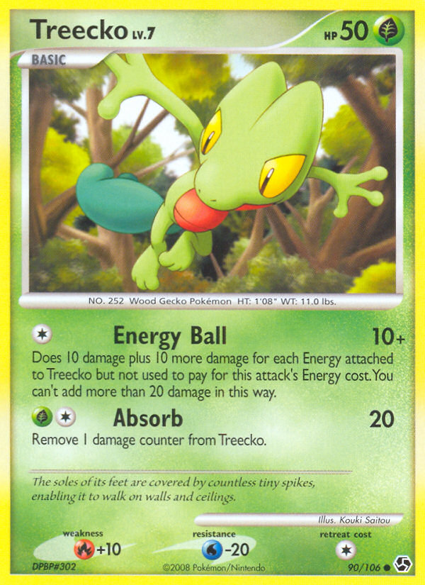 Treecko (90/106) [Diamond & Pearl: Great Encounters] | Fandemonia Ltd