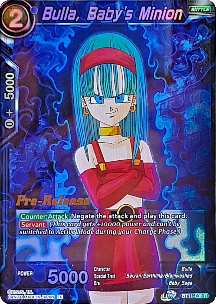 Bulla, Baby's Minion (BT11-038) [Vermilion Bloodline Prerelease Promos] | Fandemonia Ltd