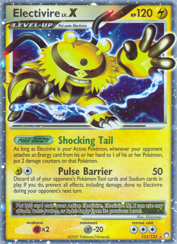 Electivire LV.X (121/123) [Diamond & Pearl: Mysterious Treasures] | Fandemonia Ltd