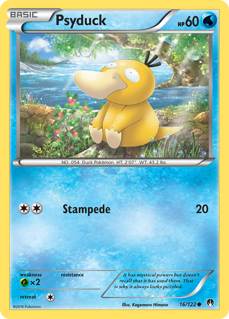 Psyduck (16/122) [XY: BREAKpoint] | Fandemonia Ltd