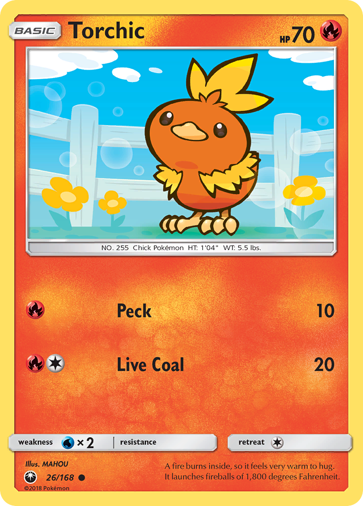 Torchic (26/168) [Sun & Moon: Celestial Storm] | Fandemonia Ltd