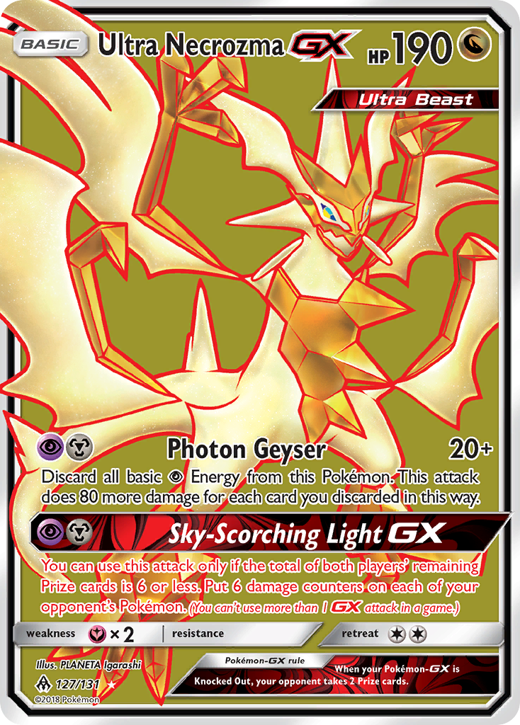 Ultra Necrozma GX (127/131) [Sun & Moon: Forbidden Light] | Fandemonia Ltd