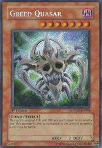 Greed Quasar [CRMS-EN098] Secret Rare | Fandemonia Ltd