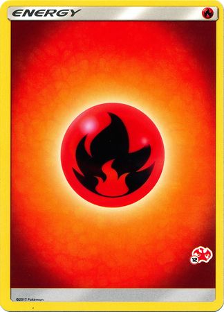 Fire Energy (Charizard Stamp #12) [Battle Academy 2020] | Fandemonia Ltd