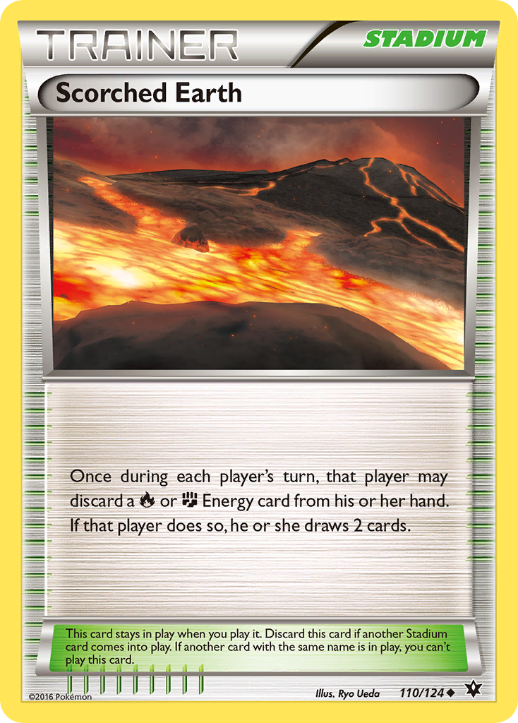 Scorched Earth (110/124) [XY: Fates Collide] | Fandemonia Ltd