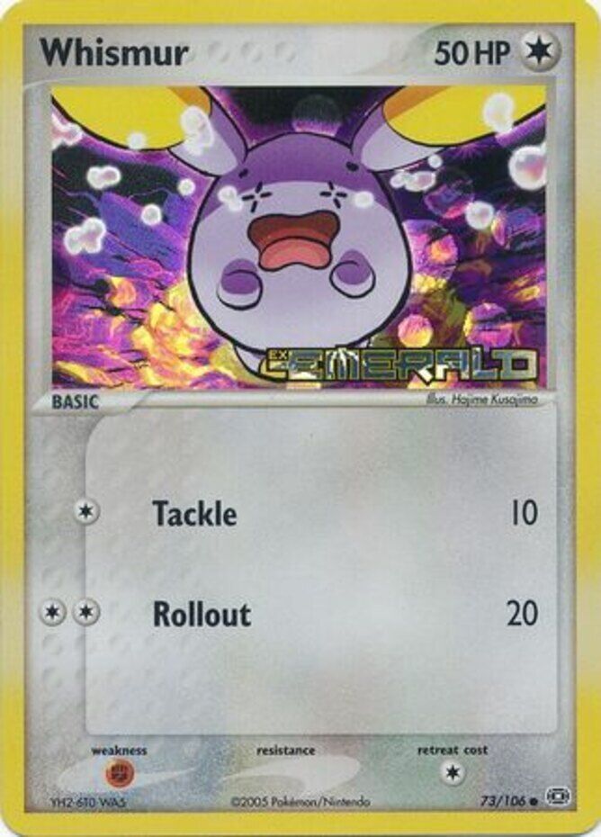 Whismur (73/106) (Stamped) [EX: Emerald] | Fandemonia Ltd