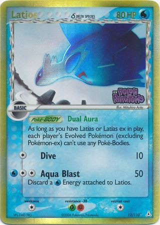 Latios (12/110) (Delta Species) (Stamped) [EX: Holon Phantoms] | Fandemonia Ltd