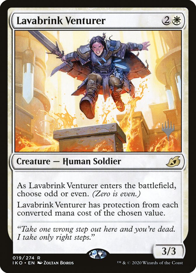 Lavabrink Venturer (Promo Pack) [Ikoria: Lair of Behemoths Promos] | Fandemonia Ltd