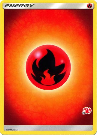 Fire Energy (Charizard Stamp #38) [Battle Academy 2020] | Fandemonia Ltd