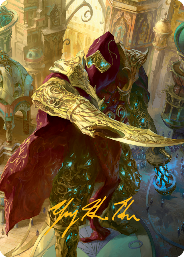 Baral, Chief of Compliance Art Card (Gold-Stamped Signature) [March of the Machine Art Series] | Fandemonia Ltd