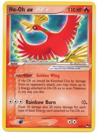 Ho-Oh ex (17/17) (Non-Holo) [POP Series 3] | Fandemonia Ltd