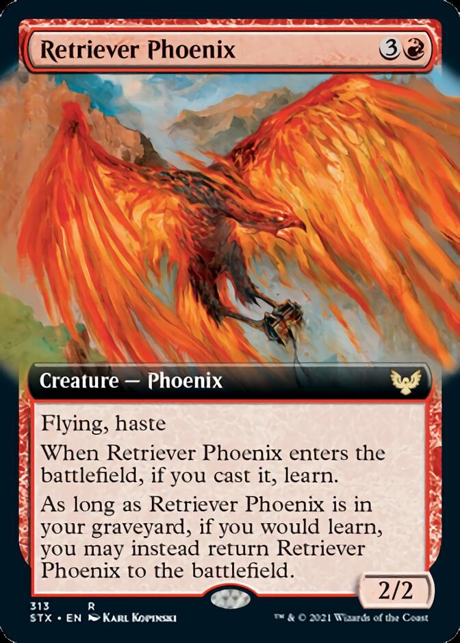 Retriever Phoenix (Extended) [Strixhaven: School of Mages] | Fandemonia Ltd