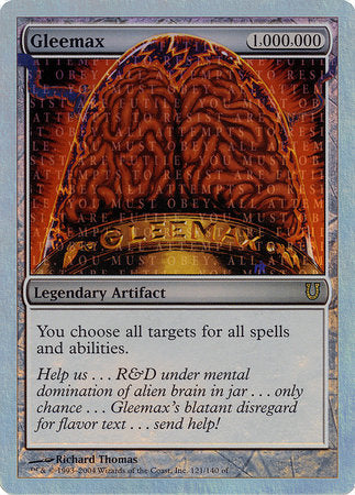 Gleemax (Alternate Foil) [Unhinged] | Fandemonia Ltd