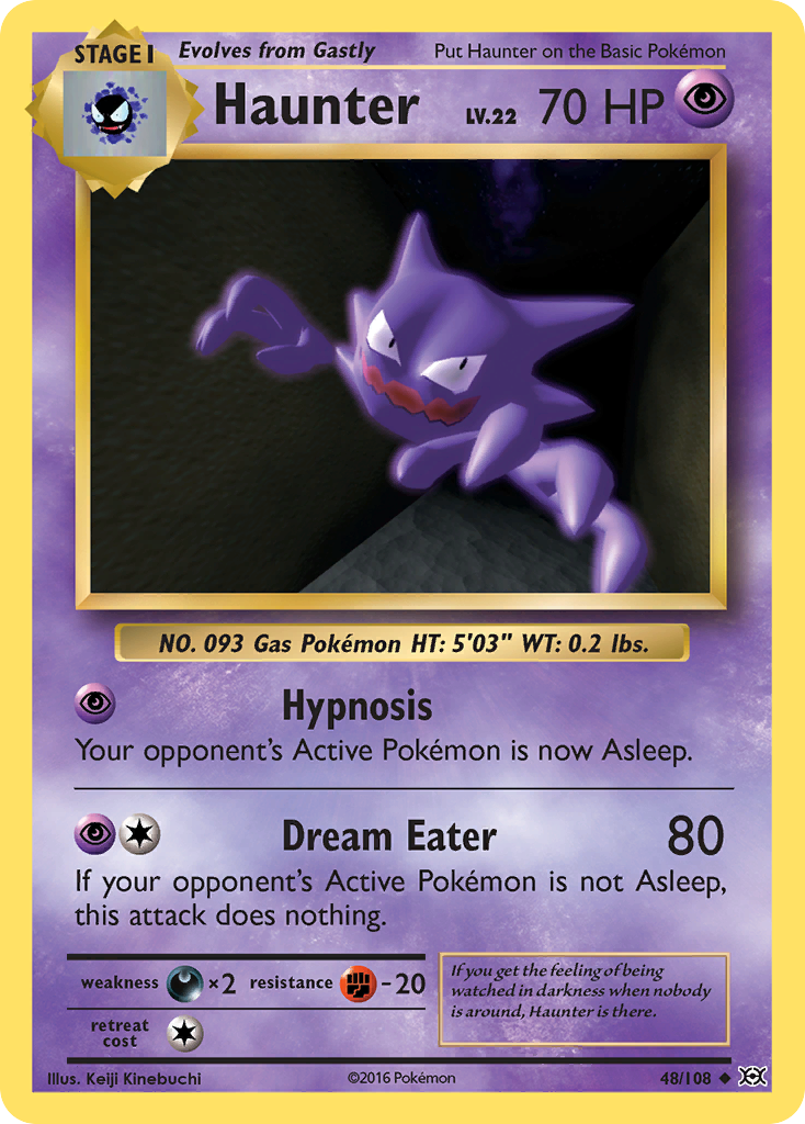 Haunter (48/108) [XY: Evolutions] | Fandemonia Ltd