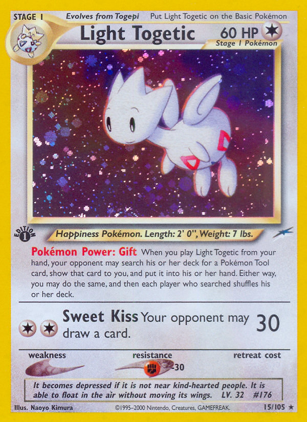 Light Togetic (15/105) [Neo Destiny 1st Edition] | Fandemonia Ltd