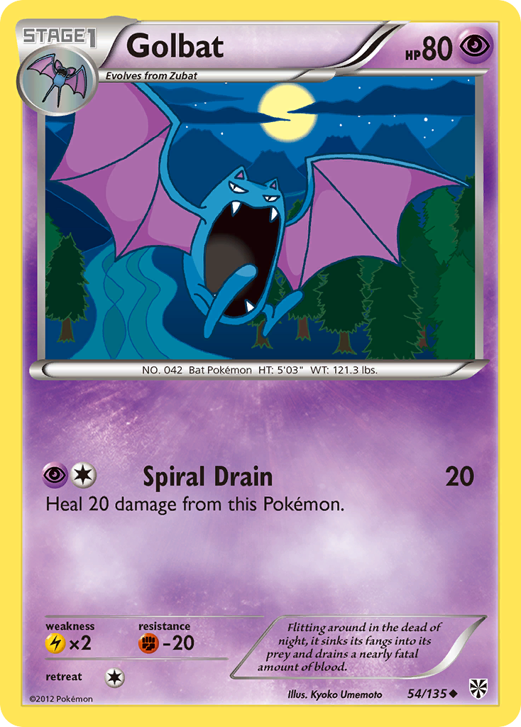 Golbat (54/135) [Black & White: Plasma Storm] | Fandemonia Ltd