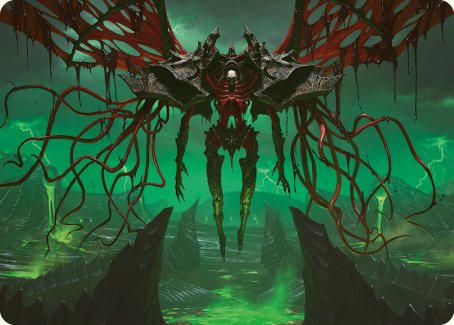 Archfiend of the Dross Art Card [Phyrexia: All Will Be One Art Series] | Fandemonia Ltd