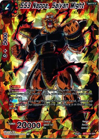 SS3 Nappa, Saiyan Might [BT7-125] | Fandemonia Ltd